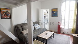 Wohnung Paris 6° - Wohnzimmer