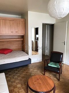Living room with wooden floor