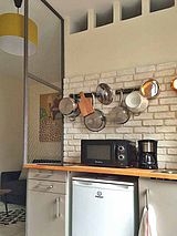 Appartement Paris 3° - Cuisine