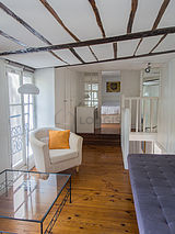 Wohnung Paris 6° - Wohnzimmer