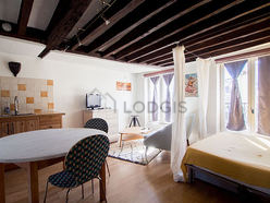 Appartement Paris 3° - Séjour