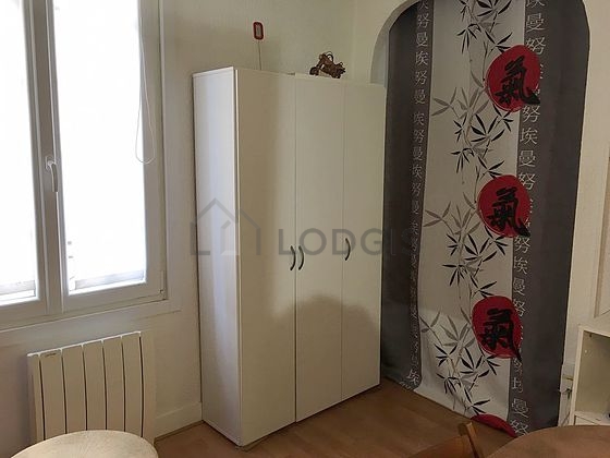 Living room with wooden floor