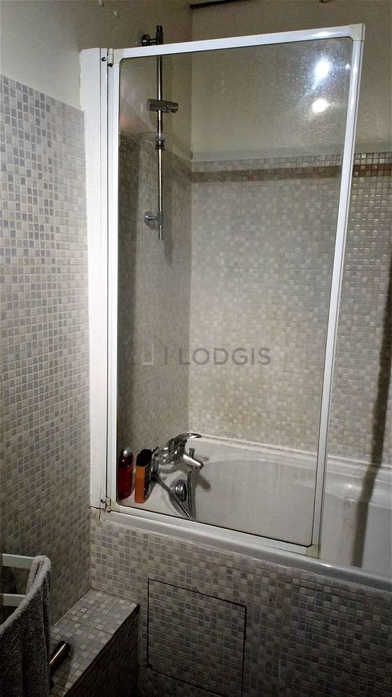 Bathroom equipped with cupboard