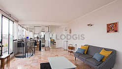 Duplex Paris 14° - Living room