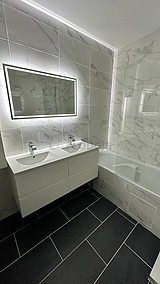 Appartement Paris 19° - Salle de bain