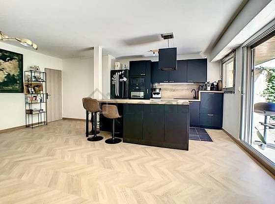 Great kitchen of 6m² with tilefloor