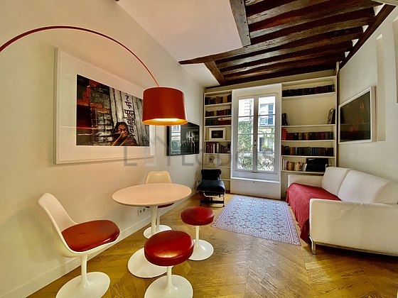Very bright living room