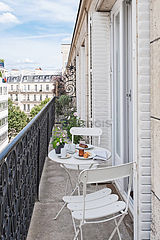 雙層公寓 巴黎16区 - 陽台
