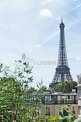 デュプレックス パリ 16区 - テラス