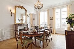 雙層公寓 巴黎16区 - 飯廳