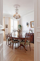 Duplex Paris 16° - Dining room