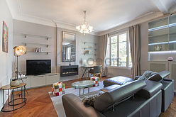 Wohnung Paris 16° - Wohnzimmer