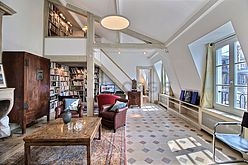 Wohnung Paris 7° - Wohnzimmer