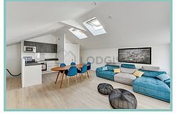 Duplex Puteaux - Living room