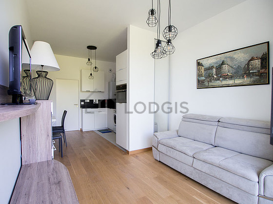 Very bright living room