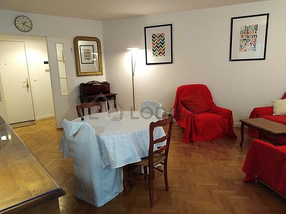 Very quiet living room furnished with 1 sofabed(s) of 140cm, tv, hi-fi stereo, 1 armchair(s)