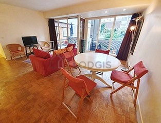 Séjour d'un appartement à Paris