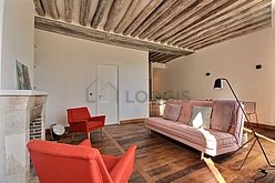 Wohnung Paris 5° - Wohnzimmer