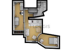 Квартира Париж 16° - Туалет
