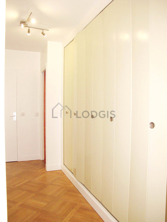 Beautiful entrance with wooden floor