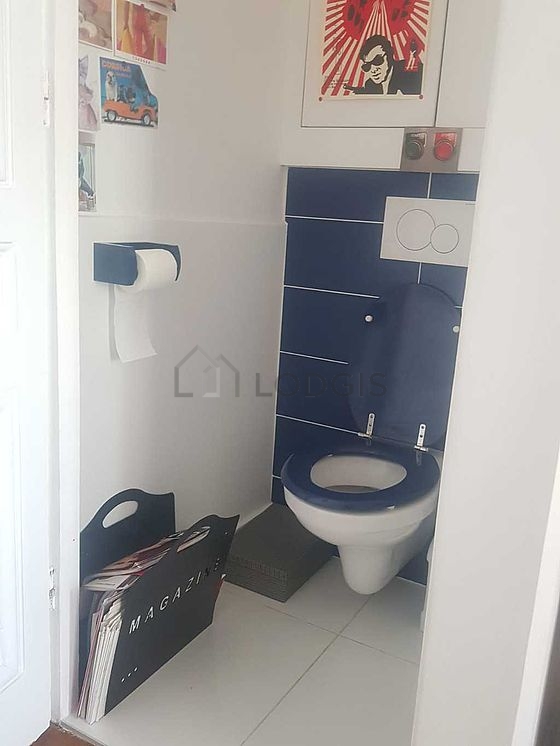 Toilets separated from the bathroom