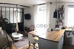 Wohnung Paris 10° - Wohnzimmer