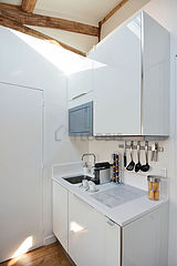 Appartement Paris 4° - Cuisine