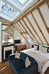 Wohnung Paris 4° - Wohnzimmer