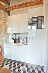 Appartement Paris 4° - Cuisine