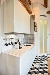 Appartement Paris 4° - Cuisine