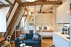 Appartement Paris 4° - Séjour