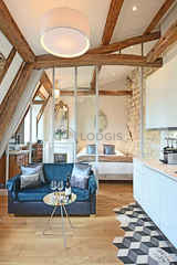 Appartement Paris 4° - Séjour