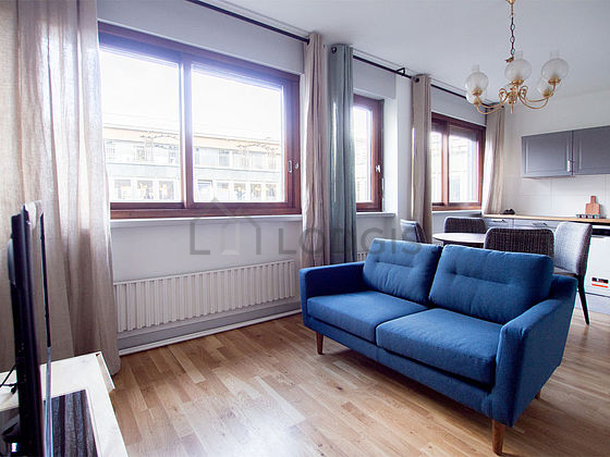 Very bright living room