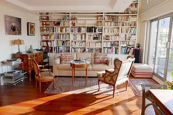 Living room facing the garden
