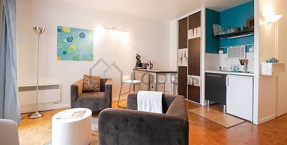 Very bright living room