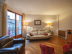 Wohnung Paris 20° - Wohnzimmer