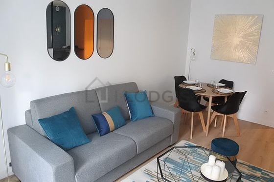 Very bright living room