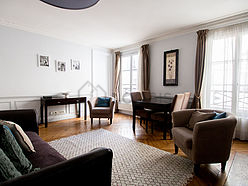 Apartment Paris 5° - Living room