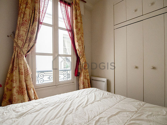 Bedroom with windows