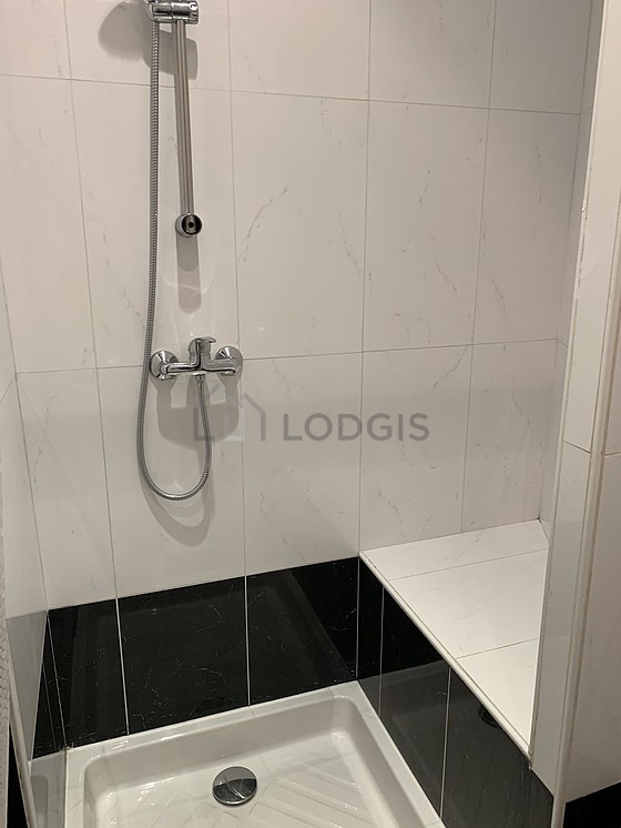 Bathroom equipped with separate shower