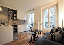 Wohnung Paris 18° - Wohnzimmer