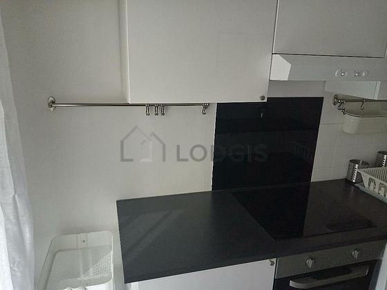 Kitchen with windows