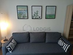 Wohnung Levallois-Perret - Wohnzimmer