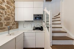 Duplex Paris 3° - Cuisine