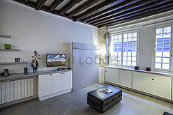 Wohnung Paris 3° - Wohnzimmer