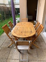 Wohnung Courbevoie - Garten