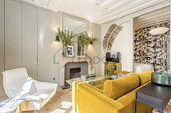 Wohnung Paris 6° - Wohnzimmer