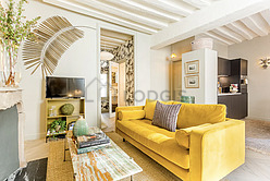 Wohnung Paris 6° - Wohnzimmer