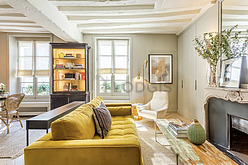 Wohnung Paris 6° - Wohnzimmer