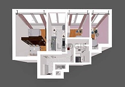 Apartamento París 13° - WC